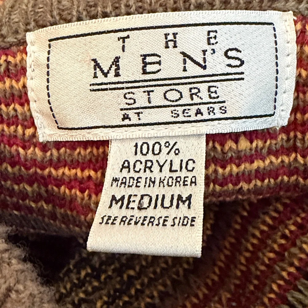 Vintage Sears Men's Sweater “The Mens Store” - Picture 3 of 4